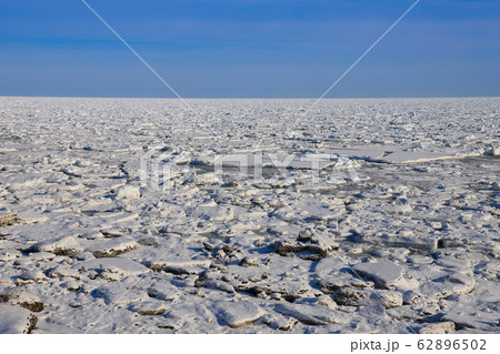 流氷　オホーツク海 62896502