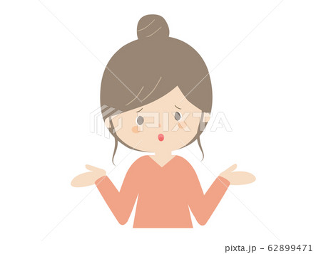 知らないと言っている若い女性 62899471