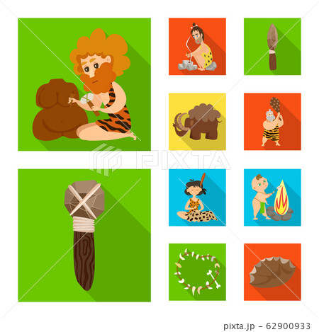 Isolated object of evolution and prehistory symbol. Collection of evolution and development vector icon for stock. Isolated object of evolution and prehistory symbol. Collection of evolution and development vector icon for stock. 62900933