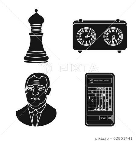 Vector illustration of club and target logo. Collection of club and game vector icon for stock. 62901441
