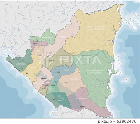 Map of Nicaragua Map of Nicaragua 62902476
