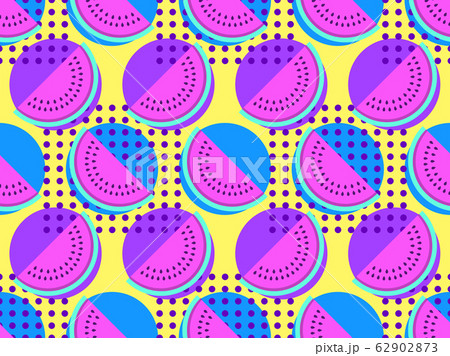 Slices of watermelon seamless pattern Slices of watermelon seamless pattern 62902873