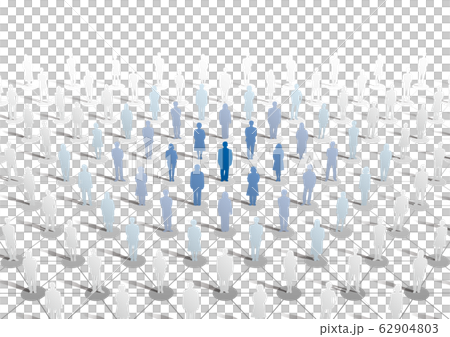 Vector illustration silhouette network influencer influenza new coronavirus 62904803