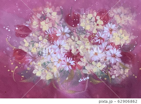 チューリップ と菜の花 62906862