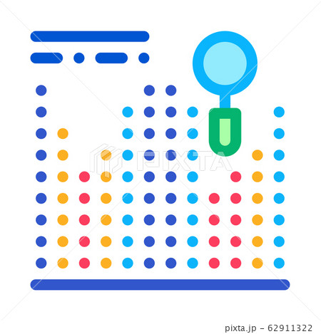 Statistician Market Research Icon Thin Line Vector Statistician Market Research Icon Thin Line Vector 62911322