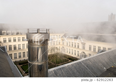 Chimney on the roof 62912263