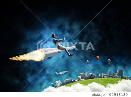 Business success and targets achievement concept. Business success and targets achievement concept. 62913189