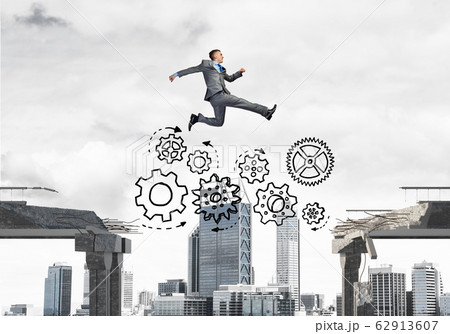 Problem and difficulties overcoming concept. 62913607