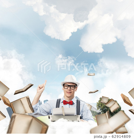 Creative inspiration of young writer. Creative inspiration of young writer. 62914809