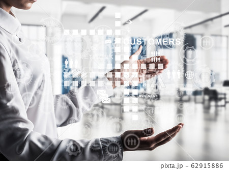 Modern technologies for successful business concept. 62915886