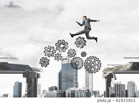 Problem and difficulties overcoming concept. 62915921