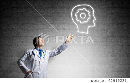 Neuroscience and brain research concept 62916221