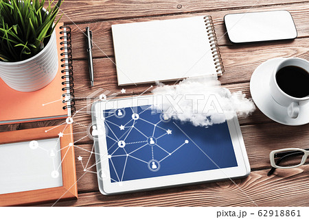 Social communication and global networking concept Social communication and global networking concept 62918861