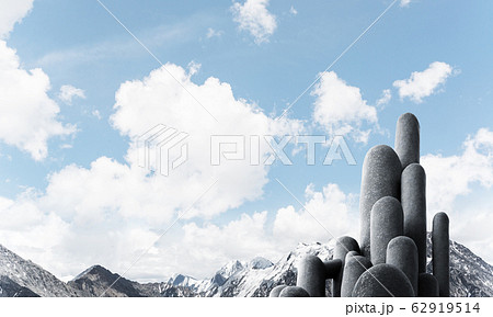 Multiple stone columns with breathtaking landscape Multiple stone columns with breathtaking landscape 62919514