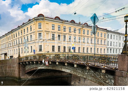 Moika's Embankment, river in Saint Petersburg. Moika's Embankment, river in Saint Petersburg. 62921158