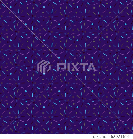 Dark purple seamless pattern with colored Dark purple seamless pattern with colored 62921616