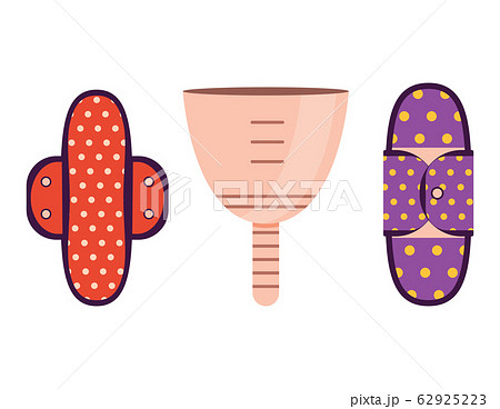 Zero Waste Sanitary Pads and Menstrual Cup 62925223
