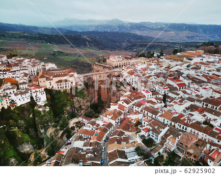 Aerial photo Ronda cityscape, Malaga 62925902