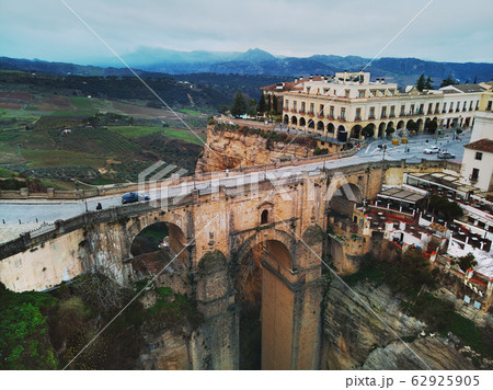 Aerial photo Ronda cityscape, Malaga 62925905