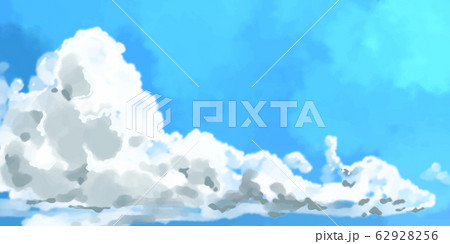 夏の空のイラスト素材