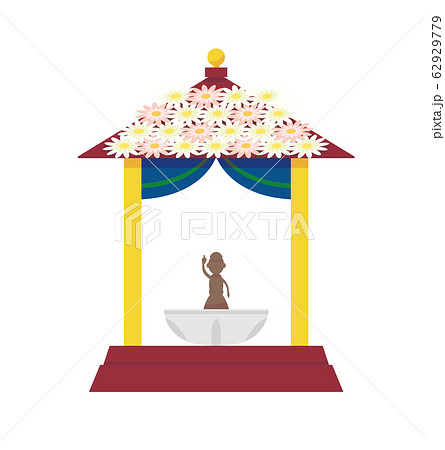 Hanamido illustration - Stock Illustration [62929779] - PIXTA