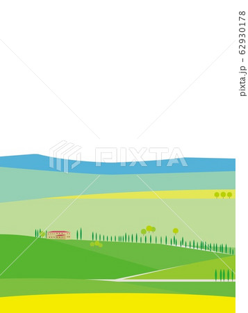オルチャ渓谷　val　d'orcia　トスカーナ　toscana　春 62930178