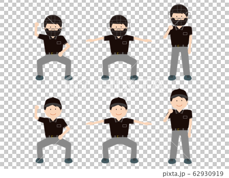 Baseball referee set 62930919