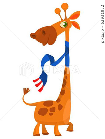 Cute cartoon giraffe character. Cute cartoon giraffe character. 62931952