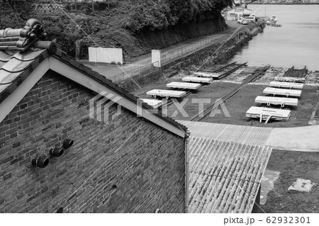 小菅修船場跡　モノクロ　【長崎県長崎市】 62932301