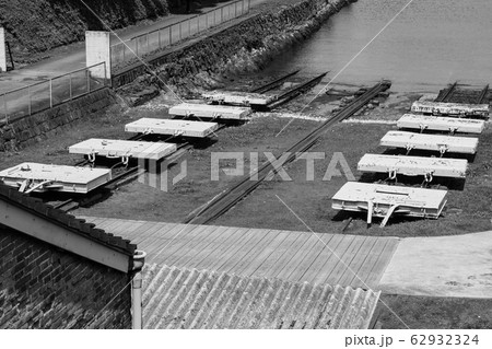 小菅修船場跡　モノクロ　【長崎県長崎市】 62932324