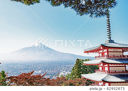 【山梨県】新倉山浅間公園 62932673