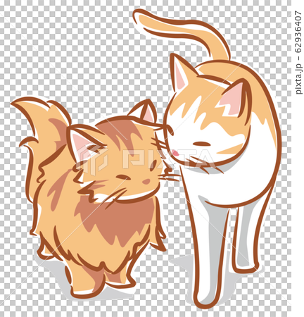 猫のイラストBのイラスト素材 [62936407] - PIXTA