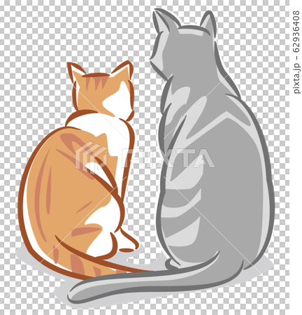 猫のイラストaのイラスト素材