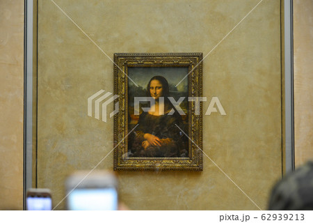 モナリザ 絵画 金色フレーム ルネサンス風
