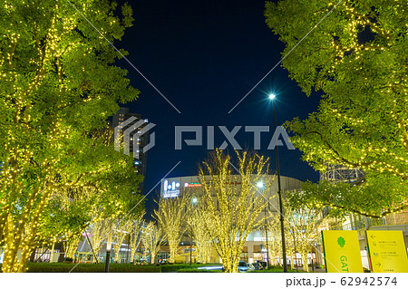 柏の葉キャンパス駅前 イルミネーション<千葉県柏市2020年1月> 柏の葉キャンパス駅前 イルミネーション<千葉県柏市2020年1月> 62942574