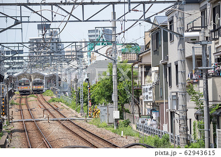 【東急　大井町線　9000系　旗の台駅】 62943615