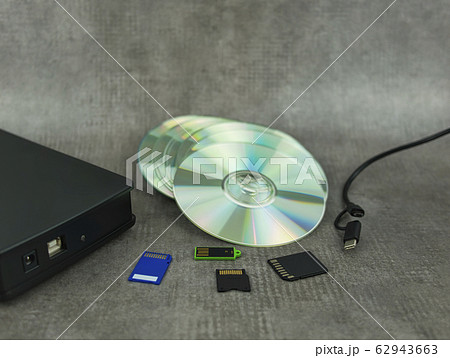 Different storage media for data backup 62943663