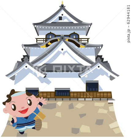 彦根城と旅人 彦根城と旅人 62944181