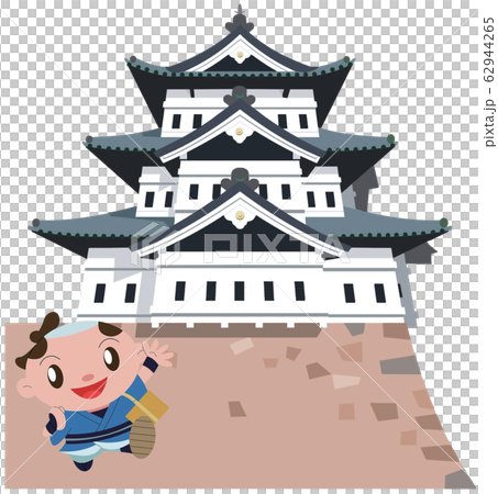 弘前城と旅人 弘前城と旅人 62944265