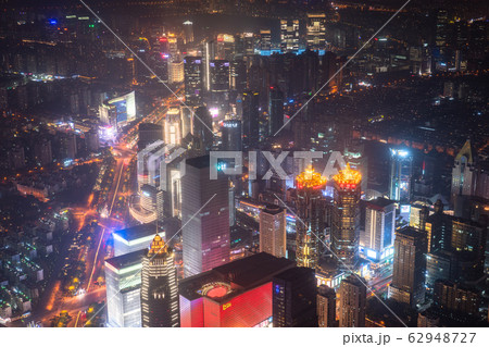 《上海》浦東の夜景・世紀大道駅付近 《上海》浦東の夜景・世紀大道駅付近 62948727