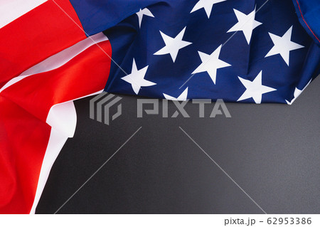 US American flag on black background. For USA Memorial day, Memorial day, Presidents day, Veterans US American flag on black background. For USA Memorial day, Memorial day, Presidents day, Veterans 62953386