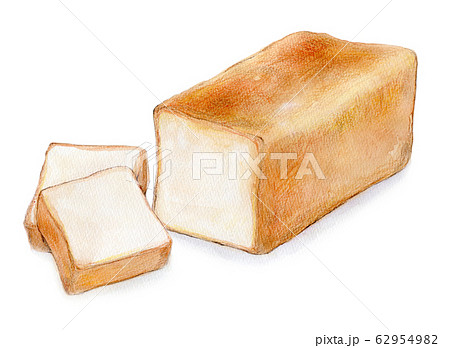 食パン 高級 高級食パンのイラスト素材