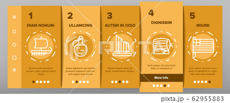 Greek Country Nation Onboarding Icons Set Vector Greek Country Nation Onboarding Icons Set Vector 62955883