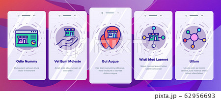 Franchise Onboarding Icons Set Vector Franchise Onboarding Icons Set Vector 62956693