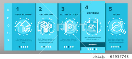 Analyse Onboarding Vector Analyse Onboarding Vector 62957748