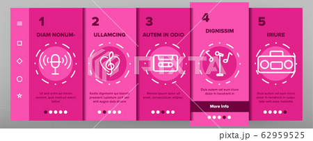 Color Different Singing Vector Onboarding 62959525