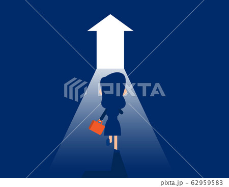 Running towards for growth and successful. 62959583