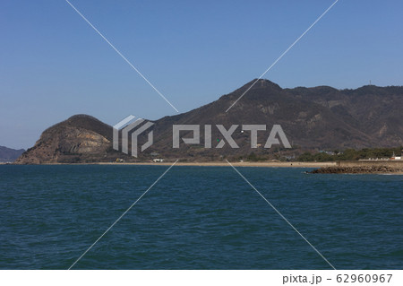 観音寺市の有明浜、江甫草山、稲積山 観音寺市の有明浜、江甫草山、稲積山 62960967