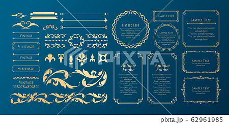 ウエディングフレーム　ビンテージ　アンティーク　ゴージャス　レトロ　ガーリー　ラグジュアリー　セット 62961985