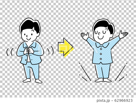 Illustration material: change of clothes for children 62966923